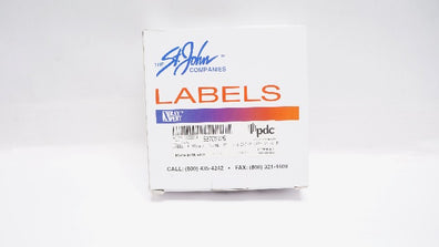PDS 59709125 The St.John Companies Label Lidocaine 1-1/2 x 1/2 Gray - Box of 1000